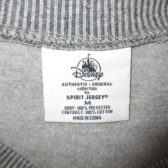 Disneyland Resort Spirit Jersey Sweatshirt Size M Fuzzy Sherpa Teddy Oversized - Picture 8 of 8
